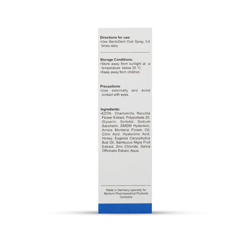BENTODENT ORAL SPRAY 60ML - Image 3